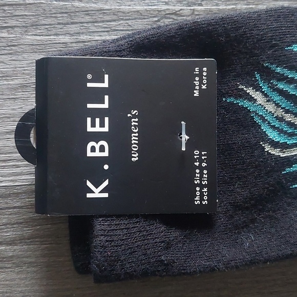 NWT K.Bell Peacock Trouser Socks - Picture 2 of 3